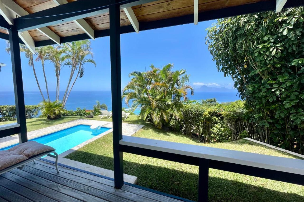 Villa Tiare Amazing View - Private Pool - 4 Bedrooms- Up To 7 Pers Punaauia  Bagian luar foto