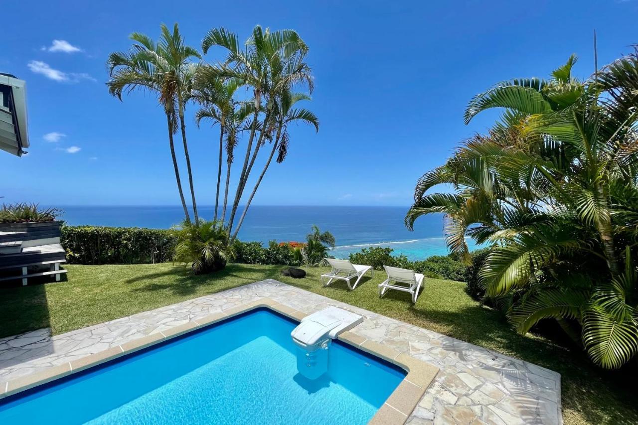 Villa Tiare Amazing View - Private Pool - 4 Bedrooms- Up To 7 Pers Punaauia  Bagian luar foto